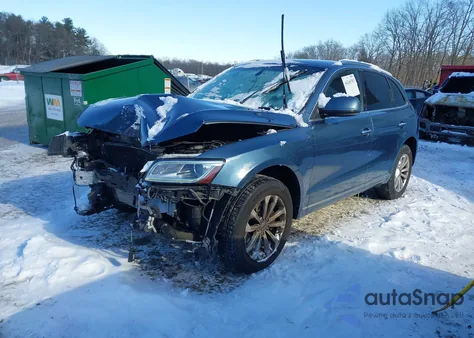 2015 Audi Q5 2.0T Premium from USA, damaged, VIN WA1CFAFP7FA052020
